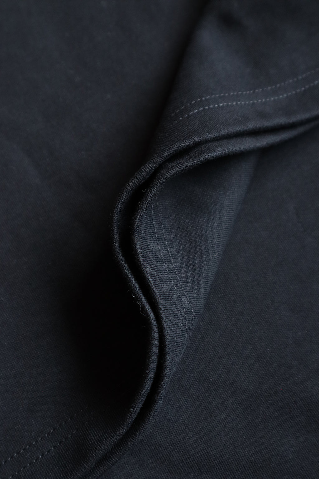 ミニマルロゴTシャツ【BLACK】