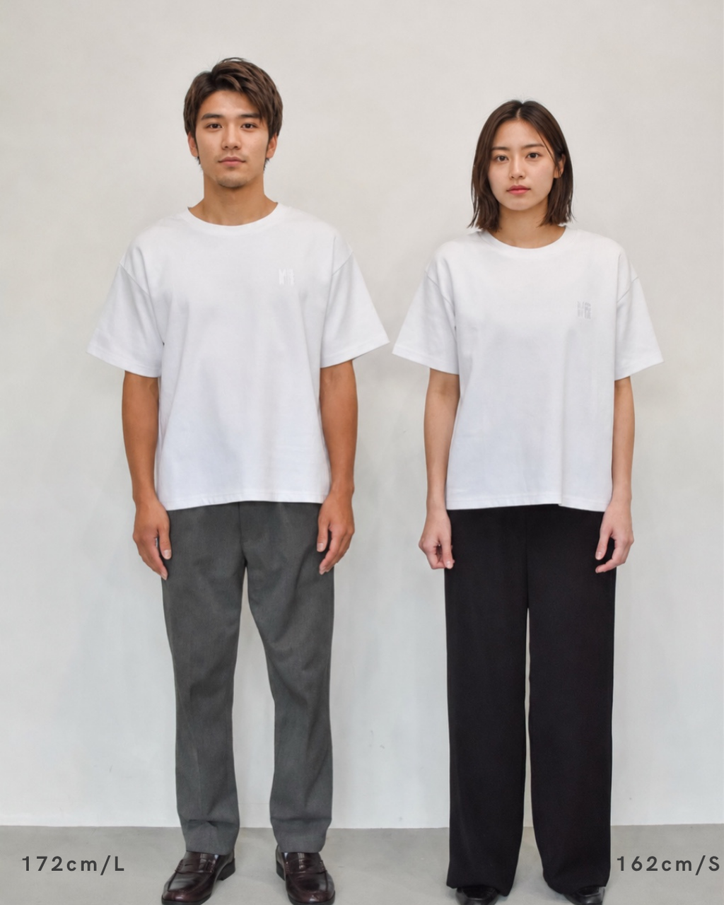 ミニマルロゴTシャツ【BLACK】