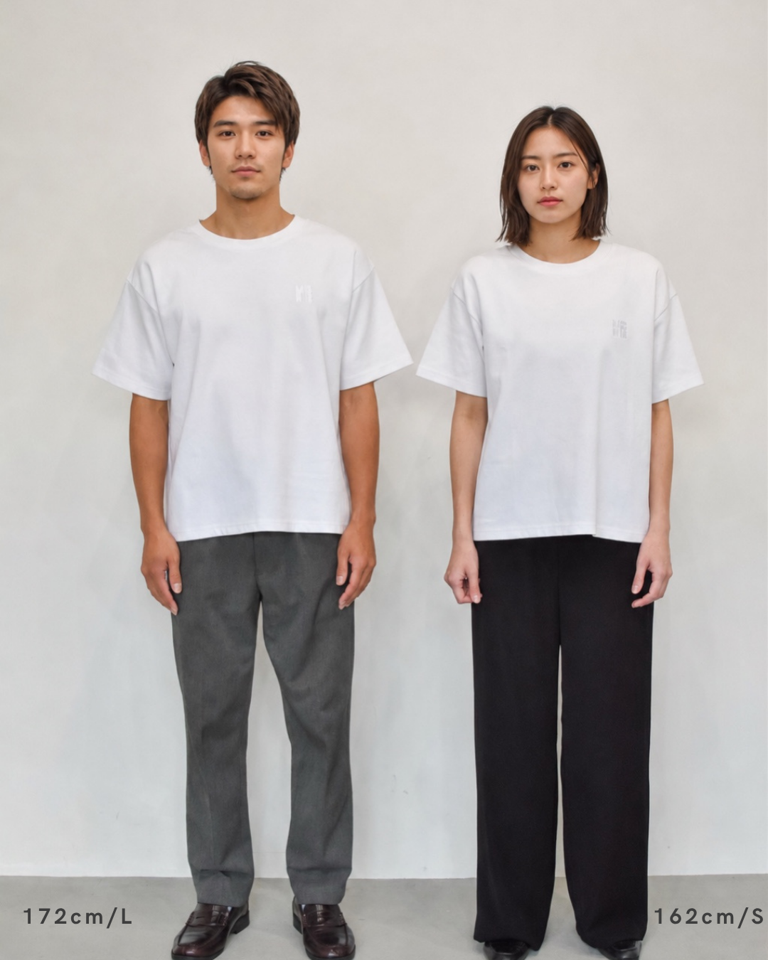 ミニマルロゴTシャツ【BLACK】