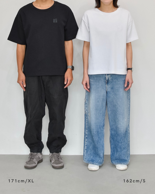 ミニマルロゴTシャツ【WHITE】