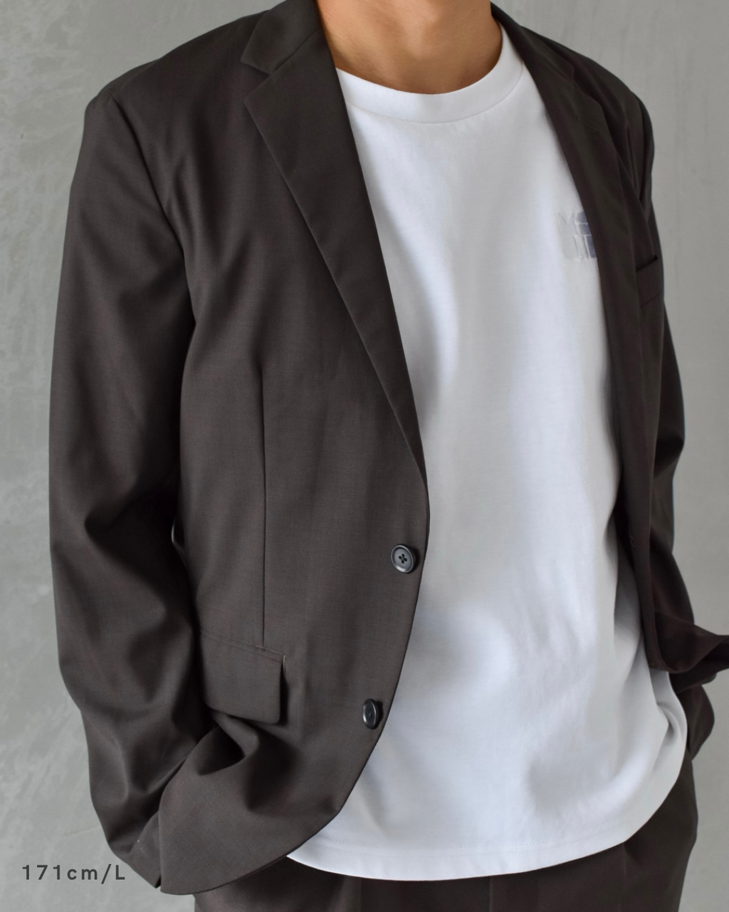 ミニマルロゴTシャツ【BLACK】